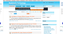 Desktop Screenshot of bookmarktechnology.com