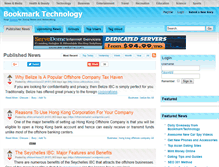 Tablet Screenshot of bookmarktechnology.com